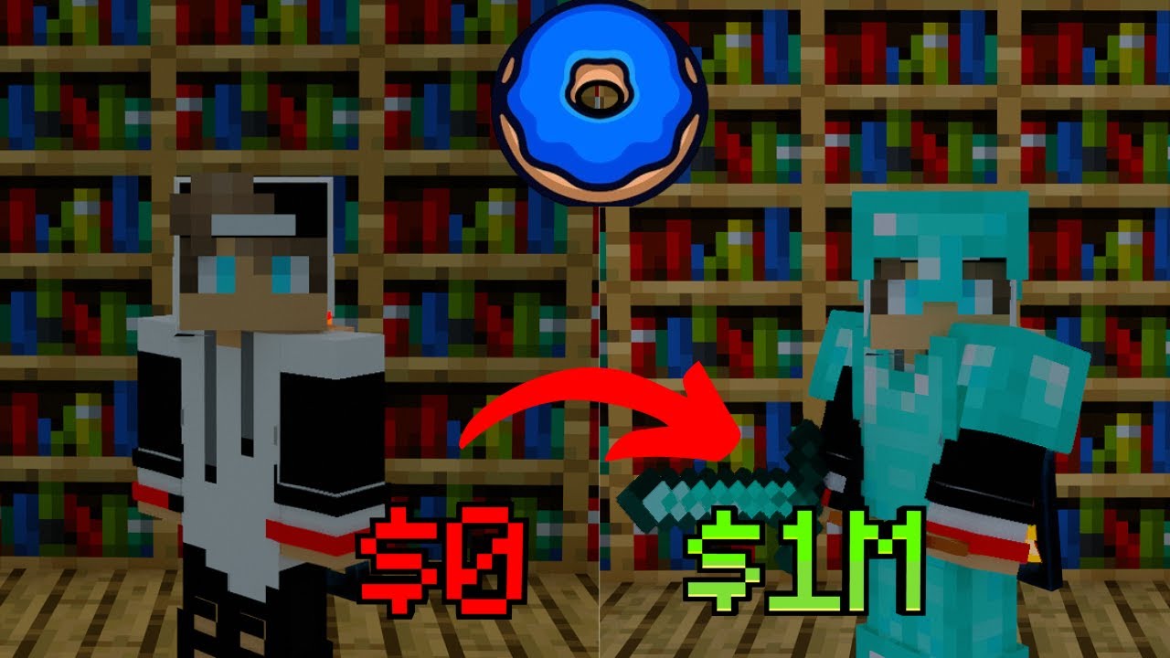 Getting Rich In Donut Smp Youtube