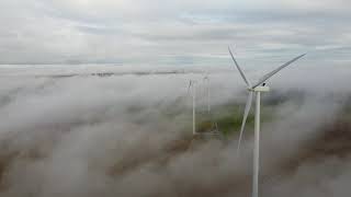 Windfarm Drone Shot || How to fill windfarm in sky ||