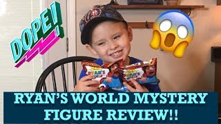 RYAN'S WORLD MYSTERY FIGURES REVIEW!!