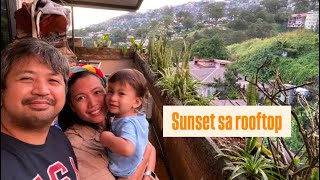 Sunset sa Rooftop | Tinolang Tahong | Kainan ang mga bata