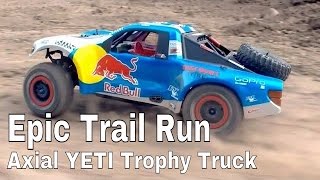 JPRC - Axial Yeti Red Bull Trophy Truck Epic Trail Run