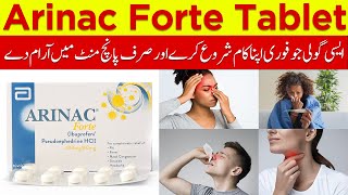 5 Surprising Arinac Forte Tablet Uses You Never Knew Existed | Arinac Forte Tablet | Side Effects