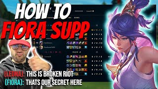 Fiora Support!? Is This Even Possible? Find What THIS Build DOES (They Don't Expect THAT DMG)