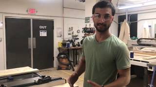 MakeHaven's Sawstop Table Saw Badging Video