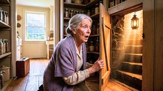 Evicted at 78, She Opened a Sealed Mansion — A Hidden Staircase Was Behind the Pantry Wall