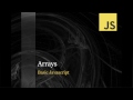 Javascript tutorial for beginners - Arrays