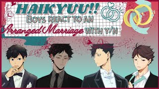 haikyuu!! boys x y/n's arranged marriage || chatfic || verbatim