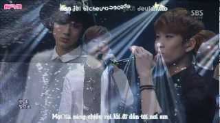 [BFVN Vietsub + Kara] [130113] Boyfriend - Standing With U + IYAH (Comeback stage)