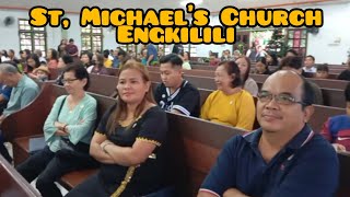 SEMBAYANG HARI KRISMAS DI ST, MICHAEL'S CHURCH ENGKILILI