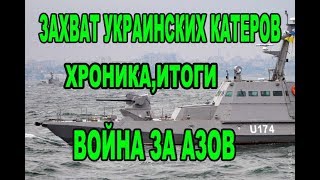 Война за море. Захват украинских кораблей в Азовском море. Украина vs РФ