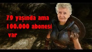 79 yaşında ama 100.000 abonesi var