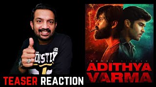 Adithya Varma Teaser Reaction By Dj Yashi Vlogs Mix | Dhruv Vikram