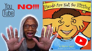 'Hands Are Not For Hitting' by Martine Agassi  - read aloud with Sherry