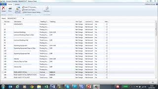 Account Schedules in Microsoft Dynamics NAV 2013