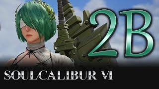 【SOULCALIBUR VI】ARCADE MODE - 2B（碧髪）