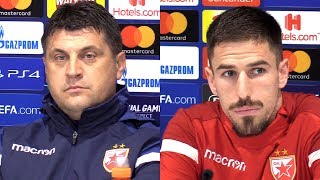 Vladan Milojevic \u0026 Milos Degenek Full Pre-Match Press Conference - Liverpool v Red Star Belgrade