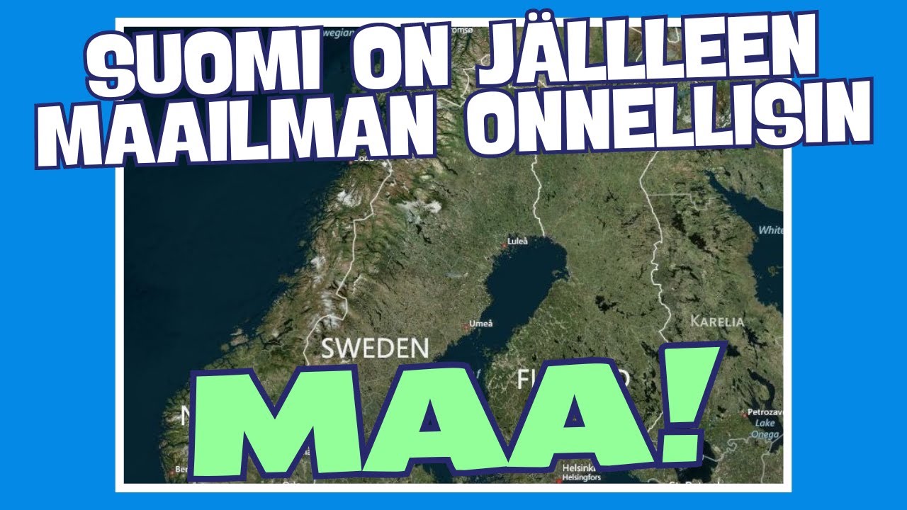 * Hömppäuutiset: Suomi On Jälleen Maailman Onnellisin Maa * - YouTube