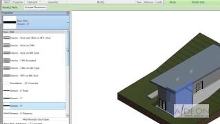 08 Prosklené stěny - Revit LT návod