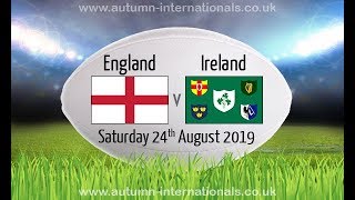 England vs Ireland  24 08 2019