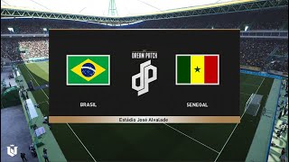 Brasil vs Senegal - Amistoso Internacional  | Gameplay Pes 2021