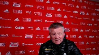 Chris Wilder - Sheffield United v Southampton - Pre-Match Press Conference