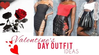 Valentine's Day Outfit Ideas 2021; Thrifted Casual Valentine's outfits