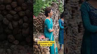 Tomato Donga | Actress Varalaxmi Sarathkumar Funny Video | Varalaxmi Videos | Varalaxmi Movies