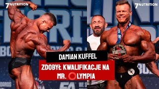 Damian Kuffel jedzie na Mr. Olympia! WYGRAŁ zawody IFBB PRO Olympia Qualifier w Sopocie