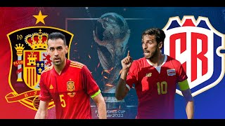 Spain 🇪🇸 vs Costa Rica 🇨🇷 FIFA World Cup 2022 #fifa2022 #shorts  #spainvscostarica  #worldcup2022