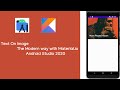 Text On ImageView Android Studio 2020.The Modern Way