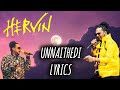 Unnaithedi | HERVIN | Lyrics