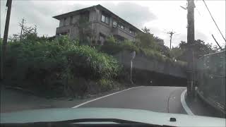 車載動画　城山団地中央～城山観光ホテル　風景