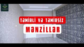 Jasmine Park Yasamal -Təmirli və təmirsiz mənzillər.Tək şəxsiyyət vəsiqəsi ilə.ZAMİNSİZ,ARAYIŞSIZ.