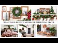 Home Tour  Rustic Farmhouse Christmas decor