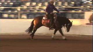 Brent Naylor riding Reining Whiz at the Cactus Classic