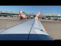 a320 easyjet takeoff lyon lfll