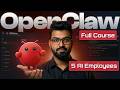 I Built 5 AI Employees With OpenClaw (Here's How)