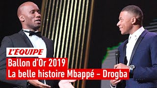 Ballon d'Or 2019 : La belle histoire derrière le selfie entre Mbappé et Drogba