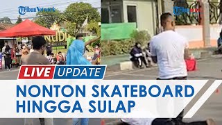 Serunya Nonton Skateboard hingga Sulap di Taman UMKM Bung Karno Lampung saat Akhir Pekan