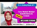 Cara Mudah Belajar dengan Cerdas (PART 5) Kekontinyuan Fungsi