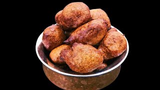 மூன்று பொருள் போதும் சுவையான இனிப்பு பலகாரம்  தயார்- Wheat Banana Sweet Bonda