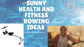 Sunny Health & Fitness SF-RW1205 Rowing Machine Review Part 2| Exercises You Can Do On Your Rower