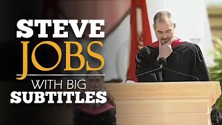 ENGLISH SPEECH | STEVE JOBS: Stanford Commencement (English Subtitles)