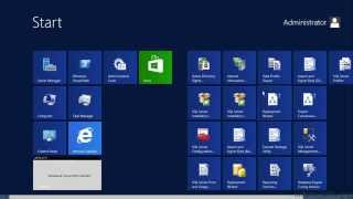 Microsoft SQL Server Exam 70-461 Tutorial | Windows 8 Server 2012 Interface
