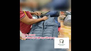 Men's Padding jacket \u0026 Vest Padding || প্রিমিয়াম কোয়ালিটি || Stock সীমিত || Dhaka Export Shop