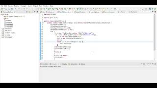 DataInputStream and DataOutputStream in Java using Eclipse