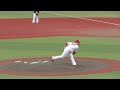 広島 内間拓馬の投球フォーム（2024年11月14日 プロ野球合同トライアウト ）