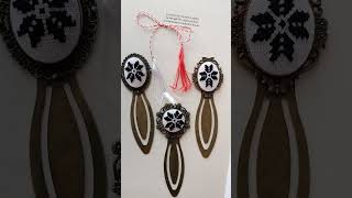 semne de carte @povesti_cu_acul #handmade #semnedecarte #craft #reels #bookmark