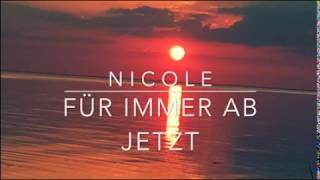 Für immer ab jetzt - Johannes Oerding I Cover by Nicole I Piano I Lyrics