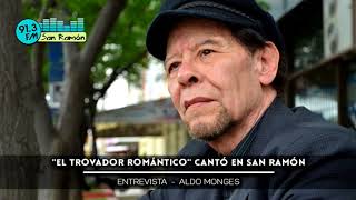 "El Trovador romántico" cantó en San Ramón